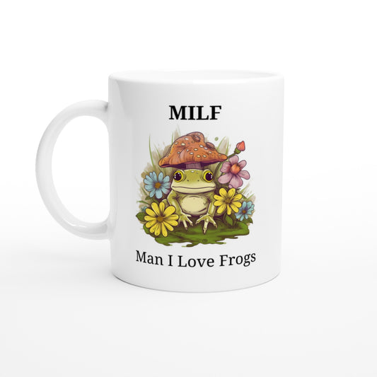 Man I love Frogs Mug